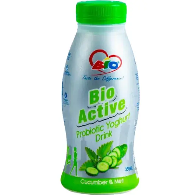 Bio Active Probiotic Cucumber And Mint Yogurt Drink 350ml