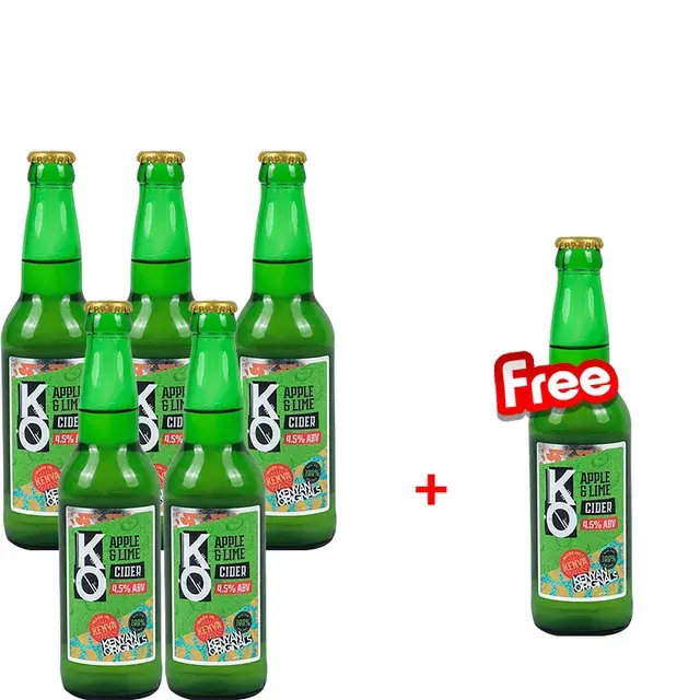 KO Cider Apple & Lime 6 Packs Bottle 330ml